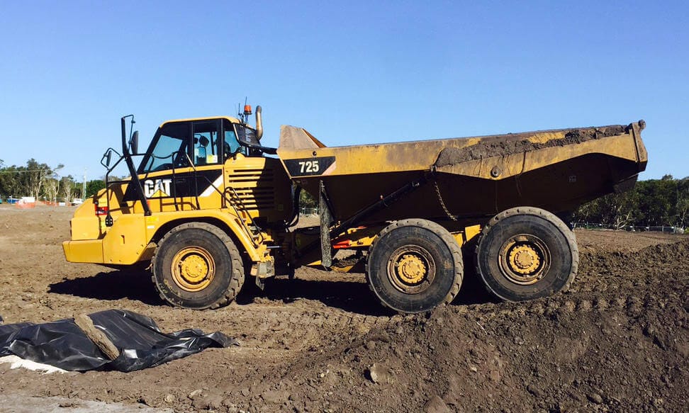 Caterpillar Articulated Dump Truck