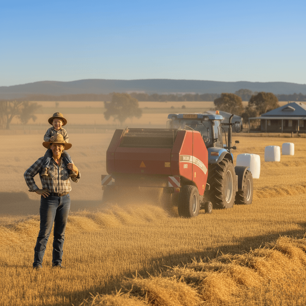 Round Baler Sales Finance Australia