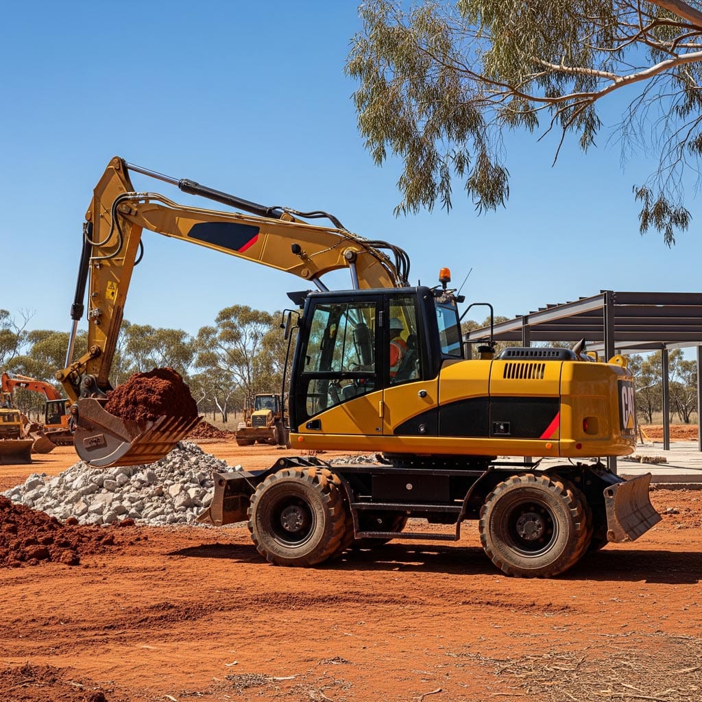 Wheeled Excavator Finance