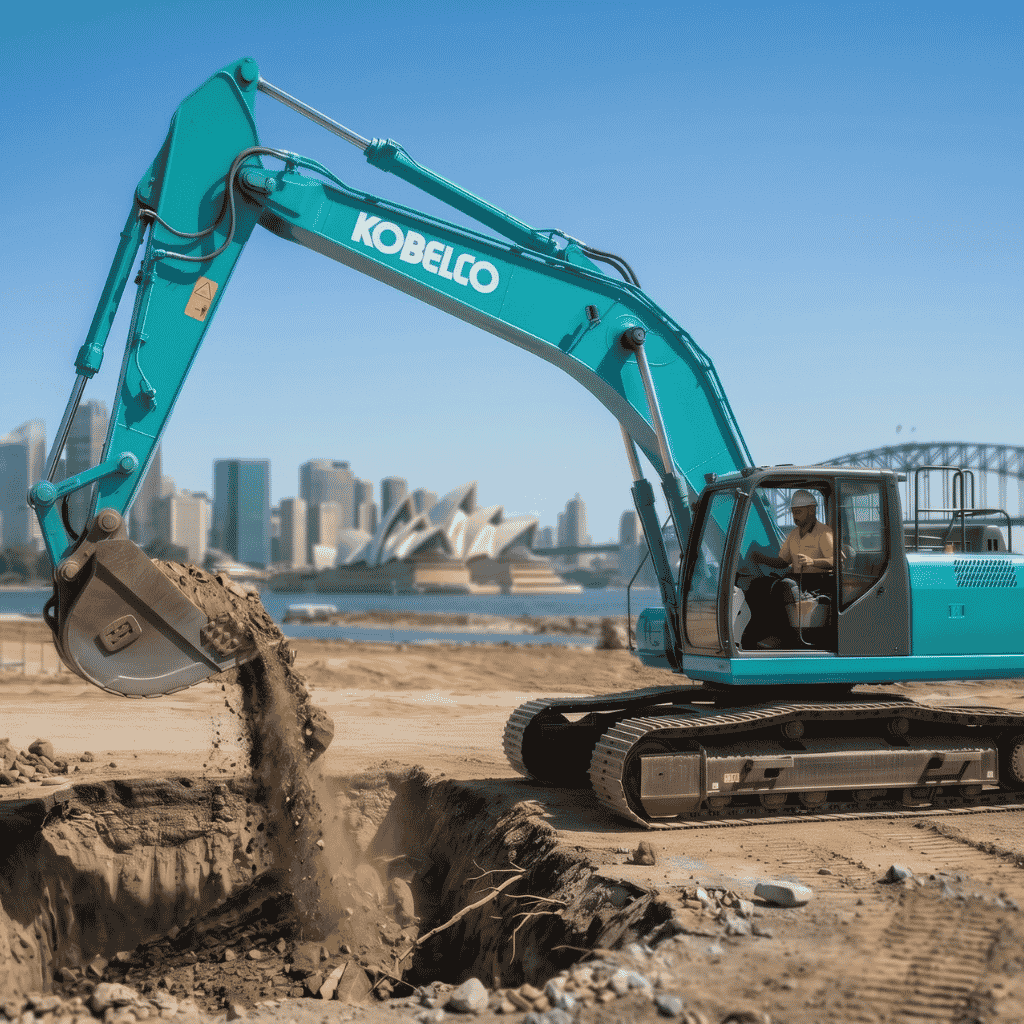 Kobelco Excavator Finance Sydney